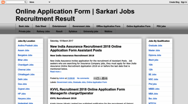 onlinerecruitmentapplication.blogspot.in