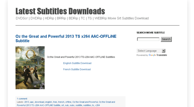 onlysubtitle.blogspot.in