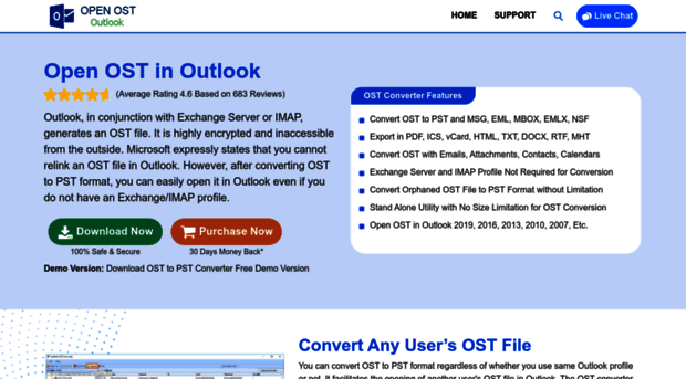 openostinoutlook.net