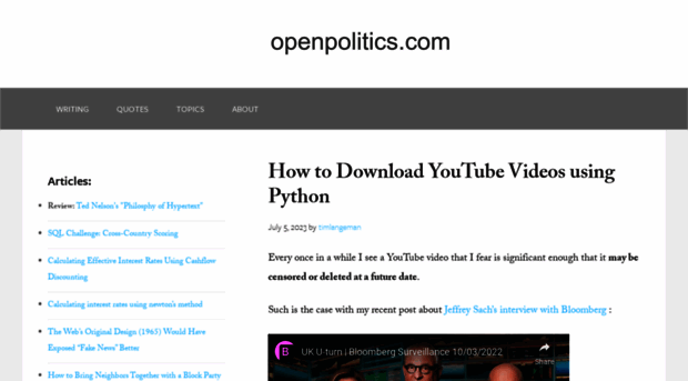 openpolitics.com