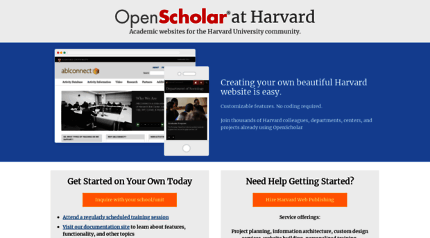 openscholar.harvard.edu