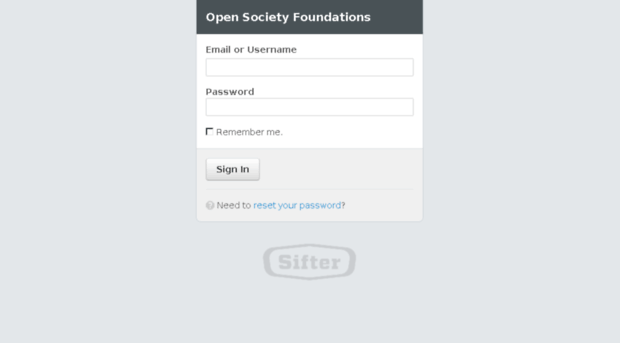opensociety.sifterapp.com