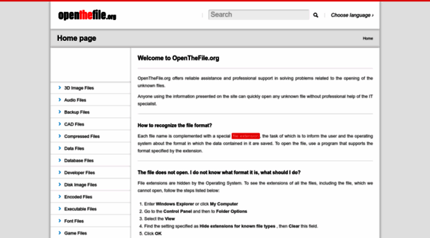 openthefile.org