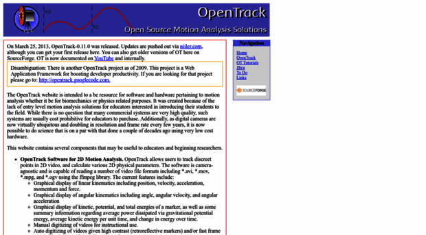 opentrack.sourceforge.net