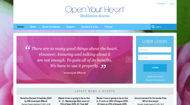 openyourheart.info