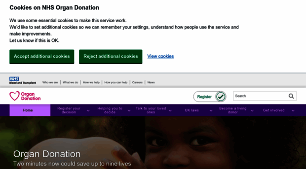 organdonation.nhs.uk