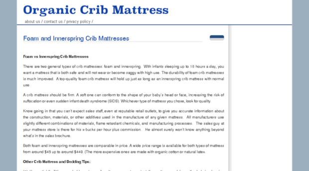 organic-crib-mattress.net