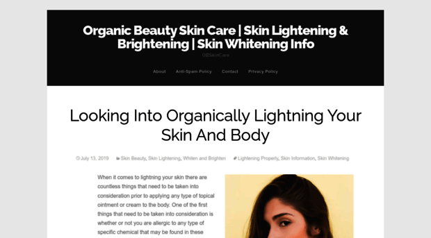 organicbeautyskincare.com
