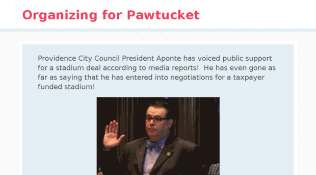 organizingforpawtucket.nationbuilder.com