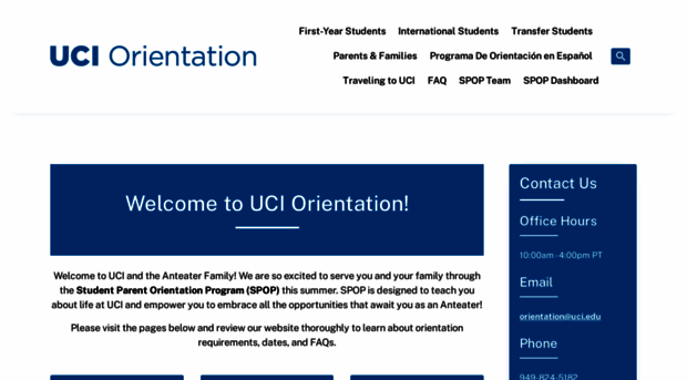 orientation.uci.edu