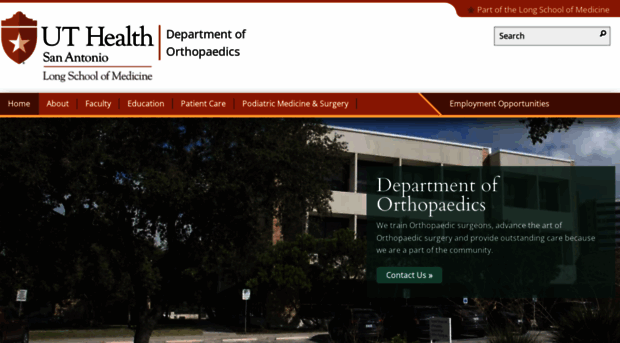orthopaedics.uthscsa.edu