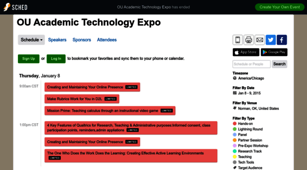 ouacademictechnologyexpo2015.sched.org