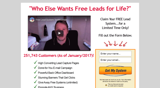ourfreeleadssystem.com