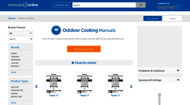 outdoorcooking.manualsonline.com