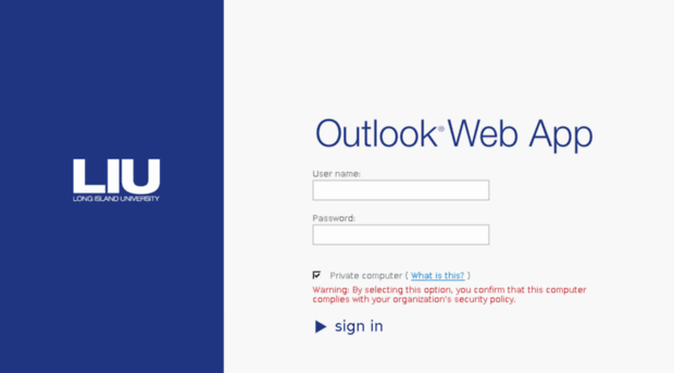 outlook.liu.edu