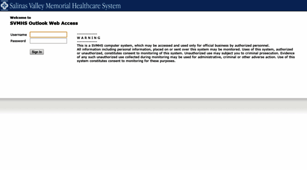 outlook.svmh.com