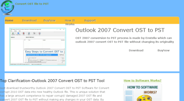 outlook2007.convertosttopst.info
