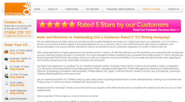 outstandingcvs.co.uk