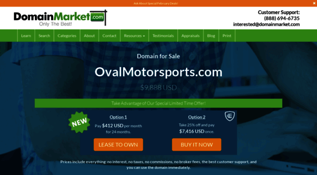 ovalmotorsports.com