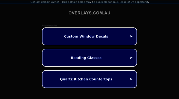 overlays.com.au