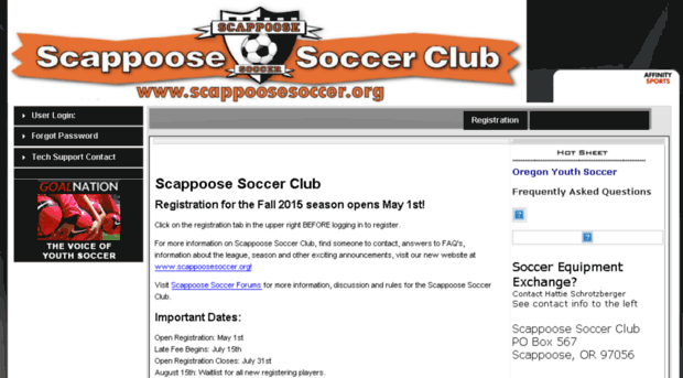 oysa-scappoose.sportsaffinity.com
