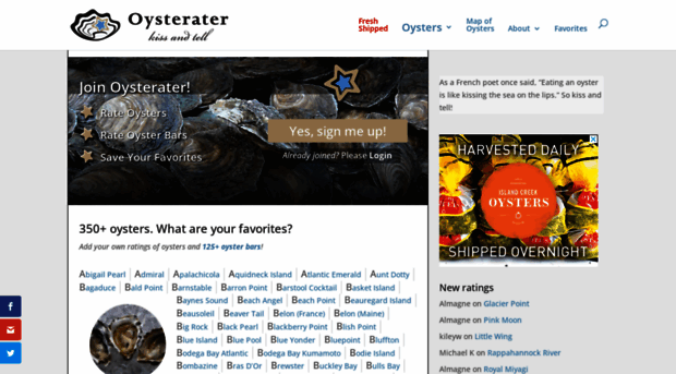 oysterater.com