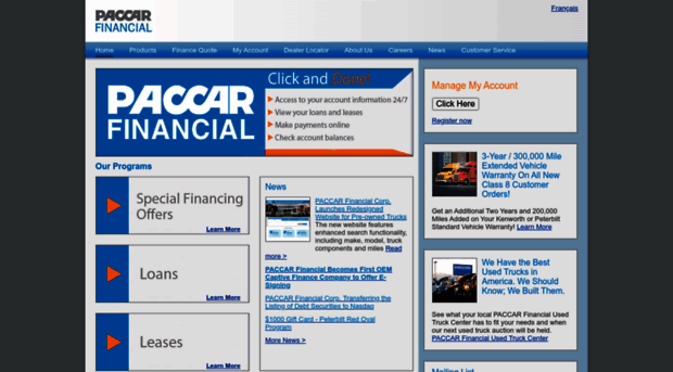 paccarfinancial.com