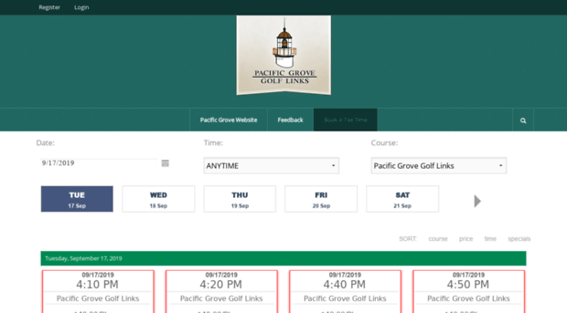 pacificgrove.totalegolf.com