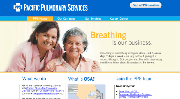 pacificpulmonaryservices.net
