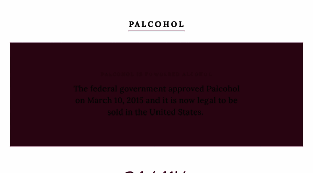 palcohol.com