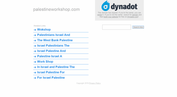 palestineworkshop.com