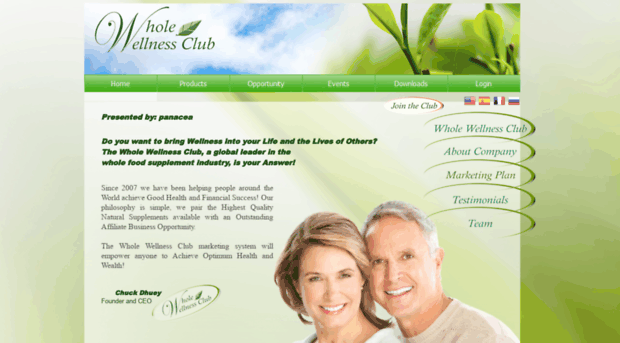 panacea.wholewellnessclub.com