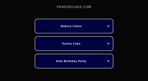 pandorcake.com