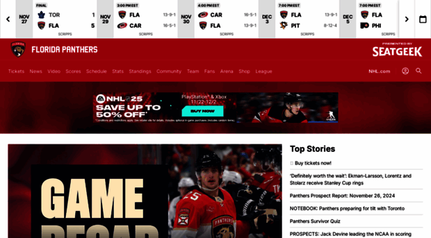 panthers.nhl.com