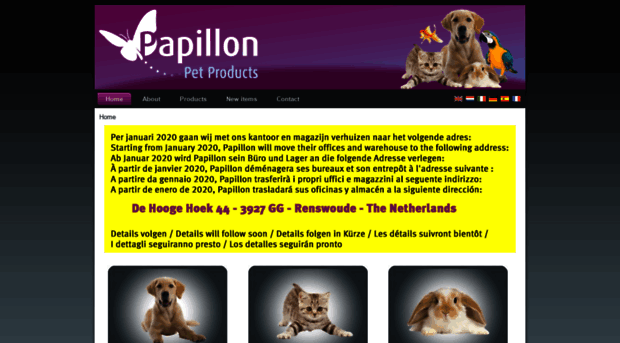 papillonpetproducts.com