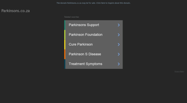 parkinsons.co.za