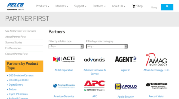 partnerfirst.pelco.com