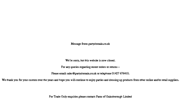 partydomain.co.uk