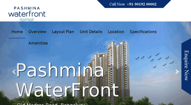 pashmina-waterfront.call-now.co.in