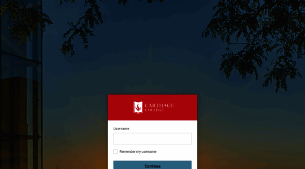 password.carthage.edu