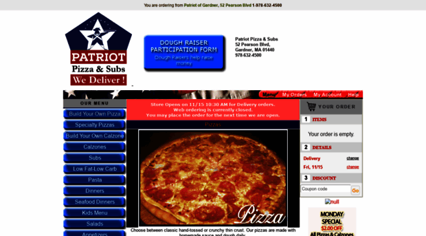 patriotpizza-gardner.foodtecsolutions.com