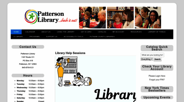 pattersonlibrary.org
