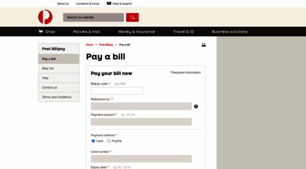 paypaperbills.postbillpay.com.au