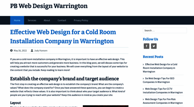 pbwebdesign-warrington.co.uk
