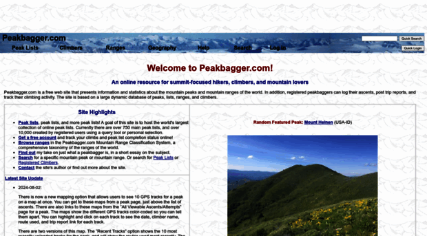 peakbagger.com