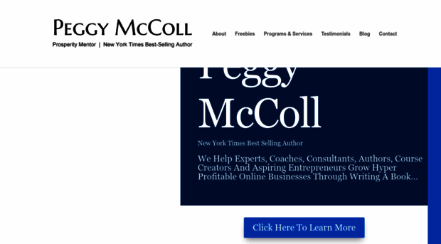 peggymccoll.com