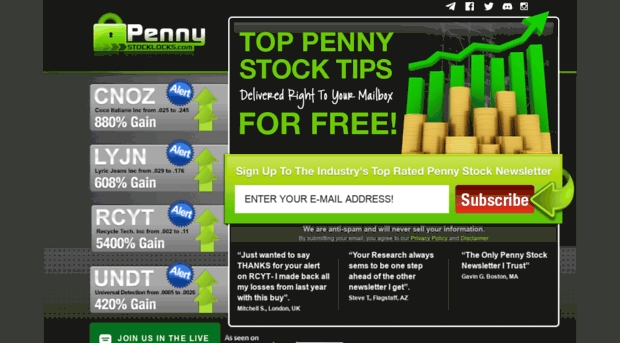 pennystocklocks.com