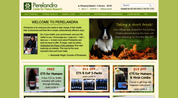 perelandra-ltd.com