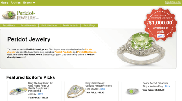 peridot-jewelry.com