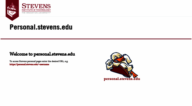personal.stevens.edu
